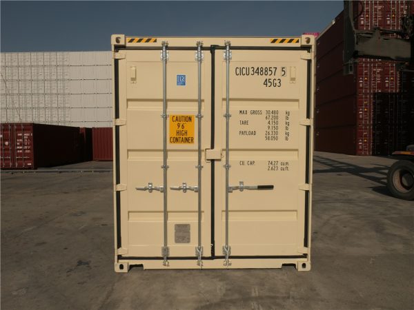 40 Fuß Neu High-Cube Side-Open-Container