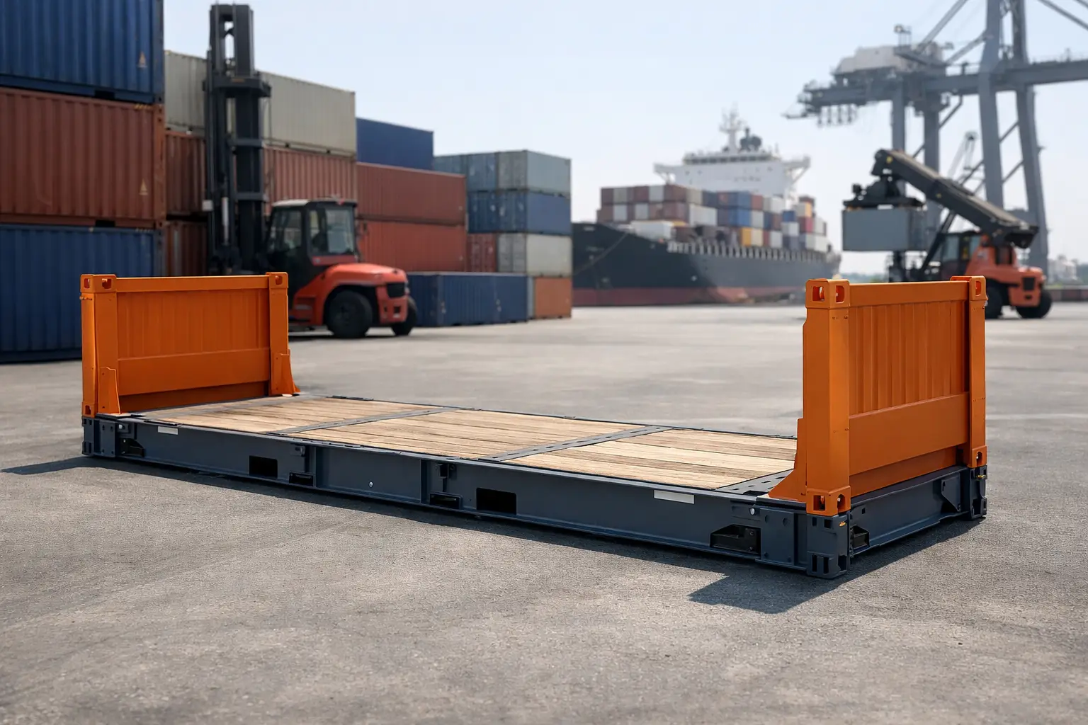 Flat Rack Container kaufen - worauf es ankommt