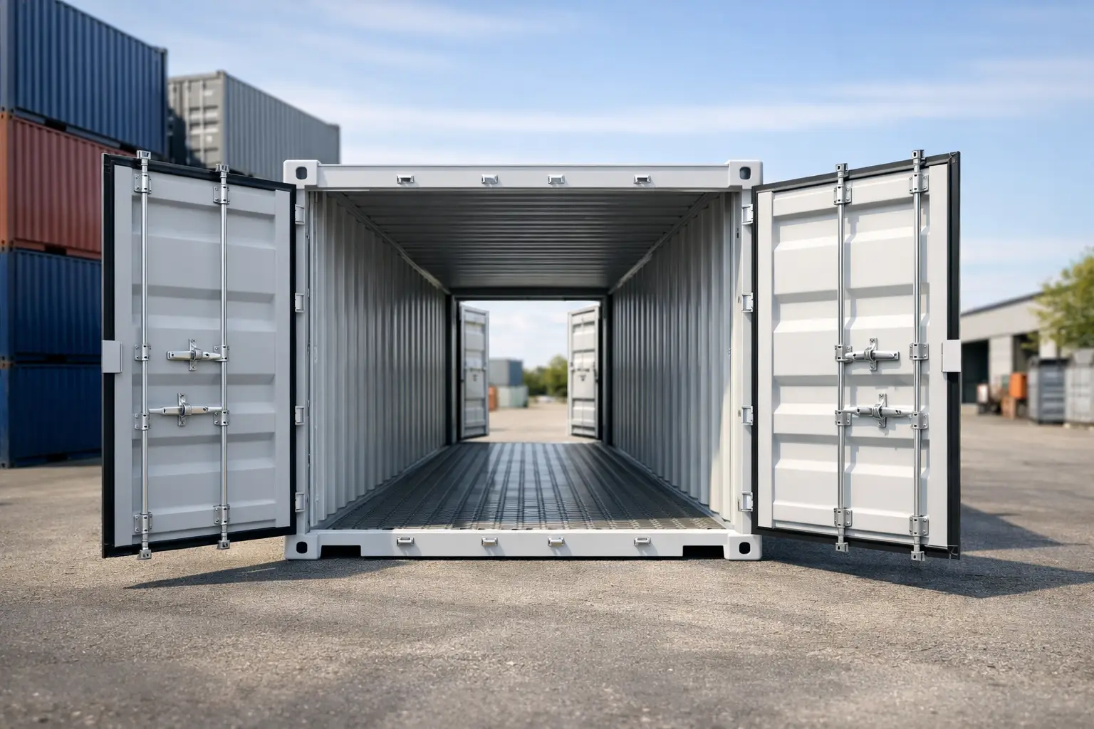 Double Door Container kaufen: worauf es ankommt